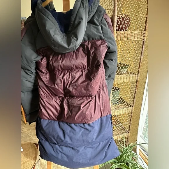 New without tags Cotopaxi Multicolor Hooded Puffer Jacket Stadium Parka Winter - Picture 1 of 12